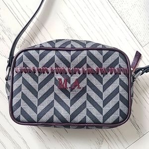 Cross body purse with initials M.A.